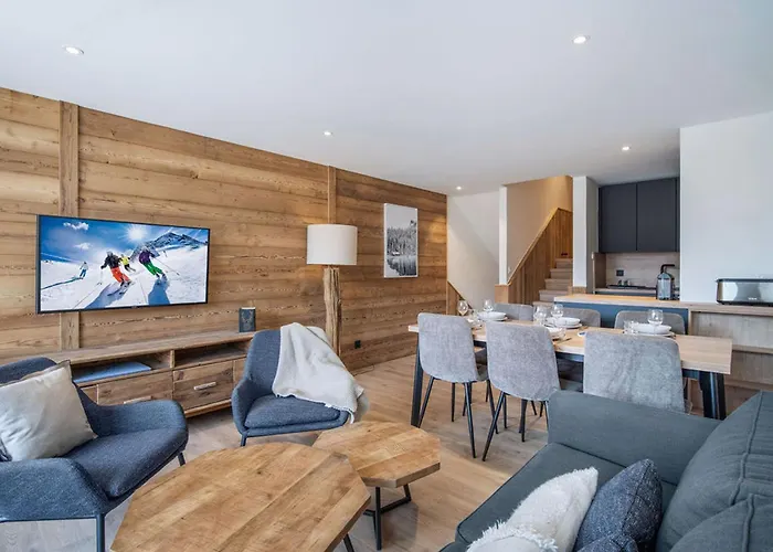 Duplex Familial Proche Pistes Avec Wifi Et Parking - Fr-1-563-163 Courchevel